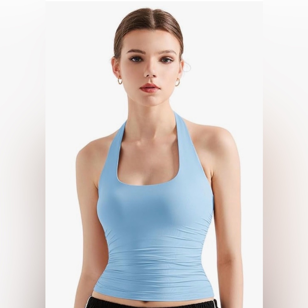 Suuksess Light Blue Halter Top